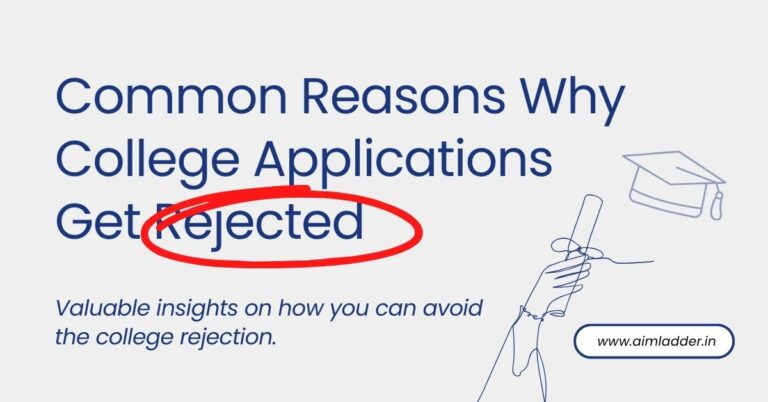 Common Reasons Why College Applications Get Rejected